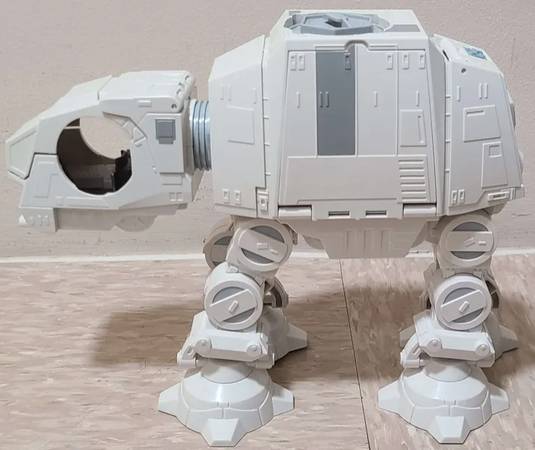 Galactic Heroes Star Wars Imperial At-At Fortress Walker Figure Hasbro 1