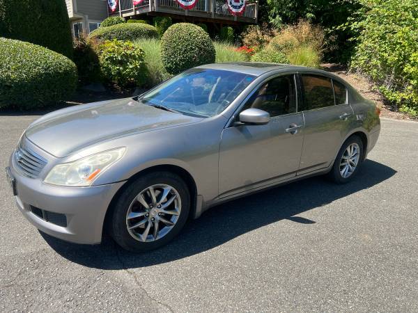 2009 Infiniti G37x AWD 1