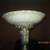 Vintage Torchiere Floor Lamp Marble Base Textured Milk Glass 65" 2 thumbnail