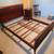 ANTIQUE SOLID WOOD FULL SIZE BED WITH NIGHT STAND 19 thumbnail