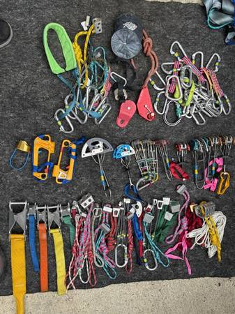 Climbing Gear,  Large lot 1