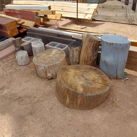 Tree Stumps / Stump End Tables 1