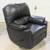 Black Leather / Leatherette Recliner 2 thumbnail