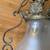 Brass Ceiling Hanging Pendant Light / Lamp Frosted Glass 4 thumbnail