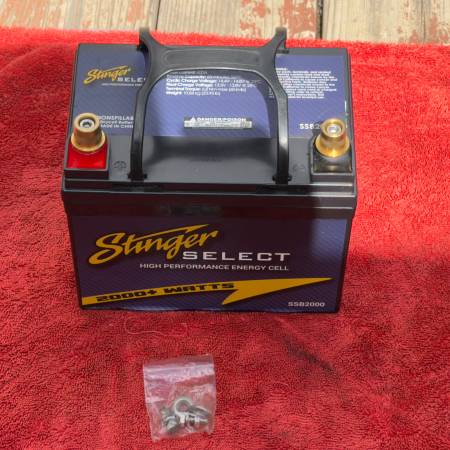 Stinger Select 2000+ Watts Battery for Cars Audio 1