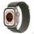 Apple Watch Ultra GPS + Cellular 49mm Natural Titanium Case with Green 1 thumbnail