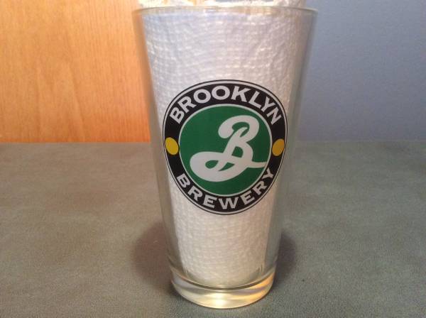 Brooklyn Brewery Pint Glass 1