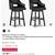 2 Ashley Furniture Swivel Bar Stools – Must Go 7 thumbnail