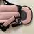 BABY CARRIER BLACK PINK NEWBORN ERGONOMIC EASY TO USE WITH CUSHIONS 1 thumbnail