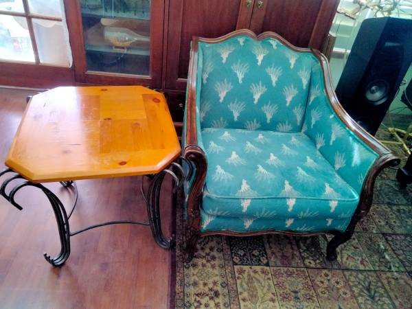 Antique Wing Chair 1