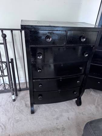 ANTQUE CHESTER DRAWER H 54”  W 17 L 32