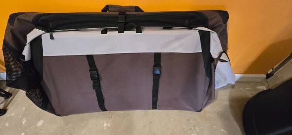 Dog canvas foldable crate 1