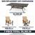 7-Piece Patio Dining Set – Woodard Belden Chairs & Extendable Cast Aluminum Ta 11 thumbnail