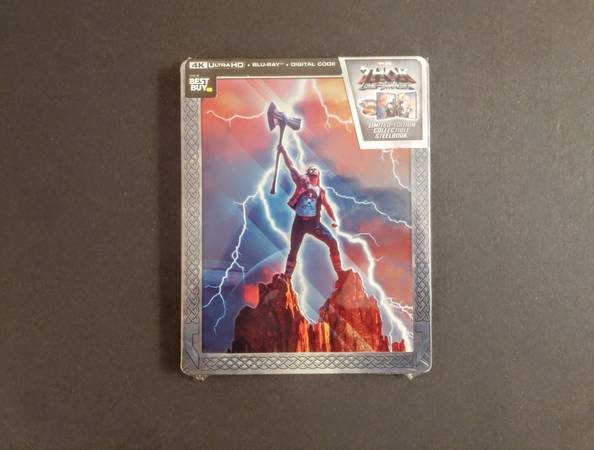 Thor: Love and Thunder Steelbook (4K UHD+Blu-ray+Digital) 1