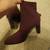 Like New Zara Maroon Sweater Boots Size 39 10 thumbnail