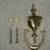 New Polish Brass Door Knocker Set with 2 Screws 9 thumbnail