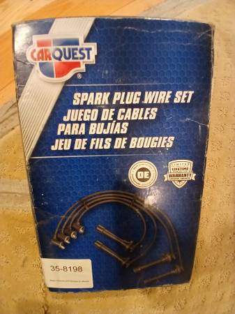 New Spark Plug Wire Set: 8  Part # 35-8198 1