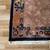 Antique Chinese Peking Art Deco Rug – Hand-Knotted Wool w/ Floral & Sy 4 thumbnail