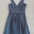 Women's 4 Monique Lhuillier Bridesmaids Dress Blue Excellent Condition 22 thumbnail
