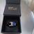 MEN'S SILVER PLATED RING WITH SYNTHETIC 2CT DEEP BLUE CENTER 3 thumbnail