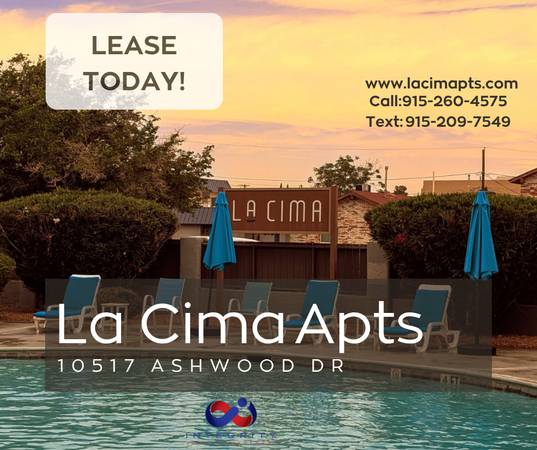 $1 STUDIOS ONLY, DEPOSIT MOVES YOU IN TODAY!! (San Miguel Apts - East El Paso)63971416293507120