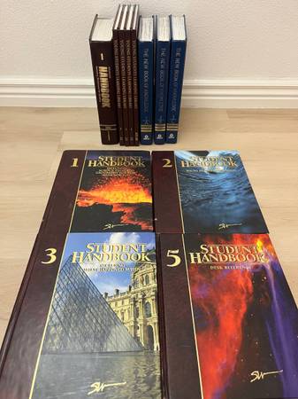 $50 for ALL Homeschool Student Handbooks 1