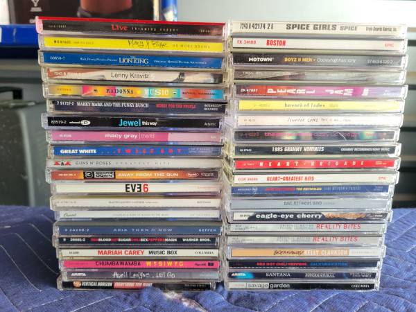 Big Stack Music CD's Mix Bands Genre Rock Pop Modern Old School Songs 1