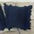 Lush Decor Modern Tassel Decorative Throw Pillow Navy Feather Fill 2 thumbnail
