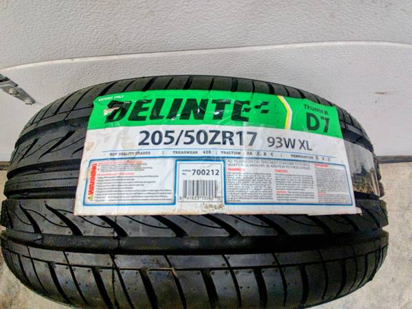 New 205/50ZR17 1