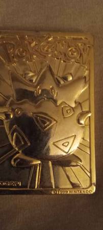 POKEMON  23k plated Gold 1