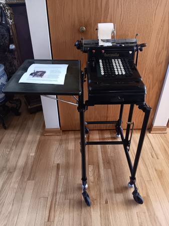 1923 Burrough's Adding machine class 3 1