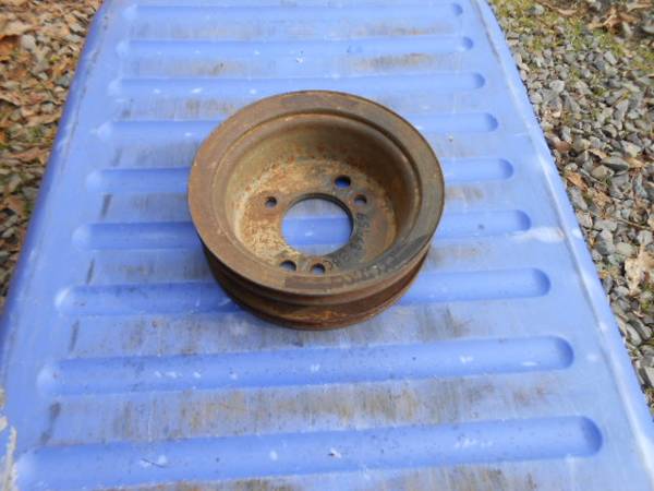 396 Chevy Crank Pulleys 1
