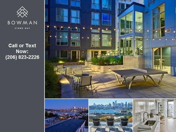 $2,258 / 1br - 627ft2 - Great Location, Bike Racks, Expansive Ceilings Up to 11'9", A Must See (Wallingford / Fremont)63885012119681123