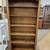 Oak 6 Shelf Bookshelf 1 thumbnail