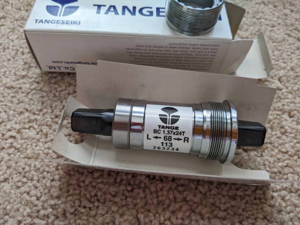 New Tange 68x113 Bottom Bracket -- Made in Japan 1