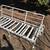Vintage mid century modern white steel patio sofa 4 thumbnail
