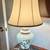 Vintage pierced Blanc de Chine Lamp - lights on top and bottom 14 thumbnail