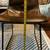 Modern Brown Faux Leather Side Chair – Sturdy, Stylish & Like New 8 thumbnail