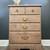 Antique Ethan Allen Baumritter Solid Maple 4-Drawer Chest/Nightstand, Refinished 4 thumbnail
