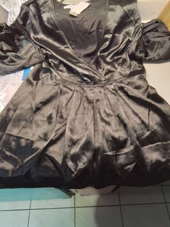 Max Studio Black Blouse/Dress New 1
