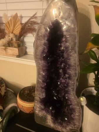 Large 27" amethyst crystal 1