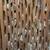 decorative piece:Antique Large Sculptural Primitive Wood Inlaid Flint 5 thumbnail