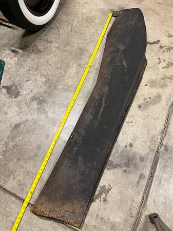 1924-1925 Ford Model T Side Splash Apron Sedan , Right Side Tin Lizzy 1
