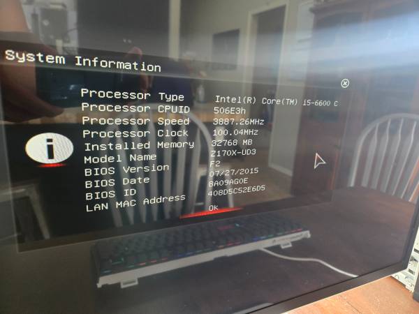 Construcción de PC básica, i5, GTX 1080, 32 GB - $275 (Carnation)63471362029441121