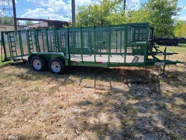 20 ft landscape trailer 1