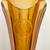 Vintage Fostoria Amber Glass Coin Vase 10 thumbnail