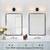 NEW Wall Sconces Set of Two, 22" Black and Gold 7 thumbnail