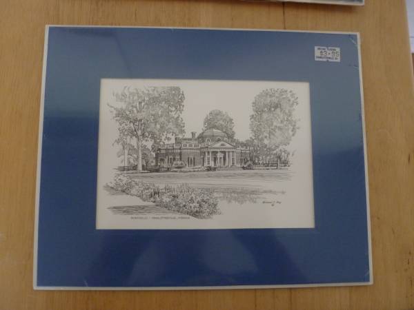 Vintage Virginia Prints, Drawings, Illustrations 1