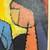 Vintage Mcm Abstract Painting of Man & Woman - Signed by Artist 7 thumbnail