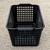 Set of 4 stackable plastic storage organizer baskets for closet office 15 thumbnail